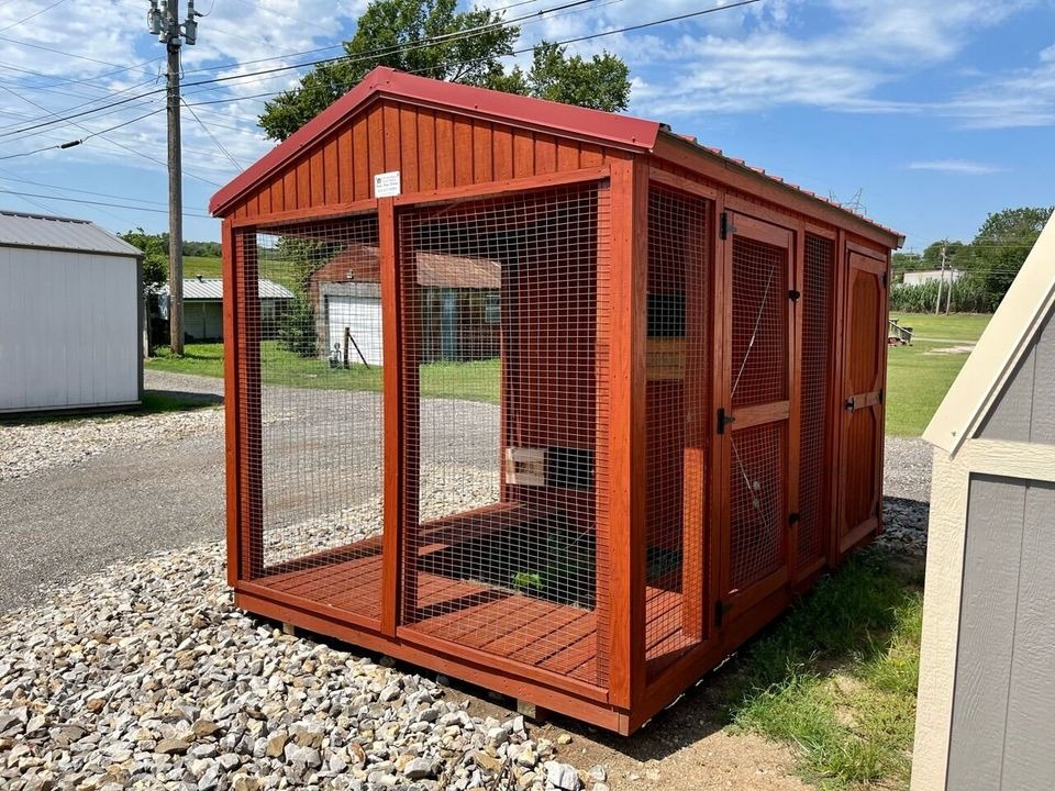 2023 Affordable Buildings 8 x 12 Deluxe Chicken Coop for sale