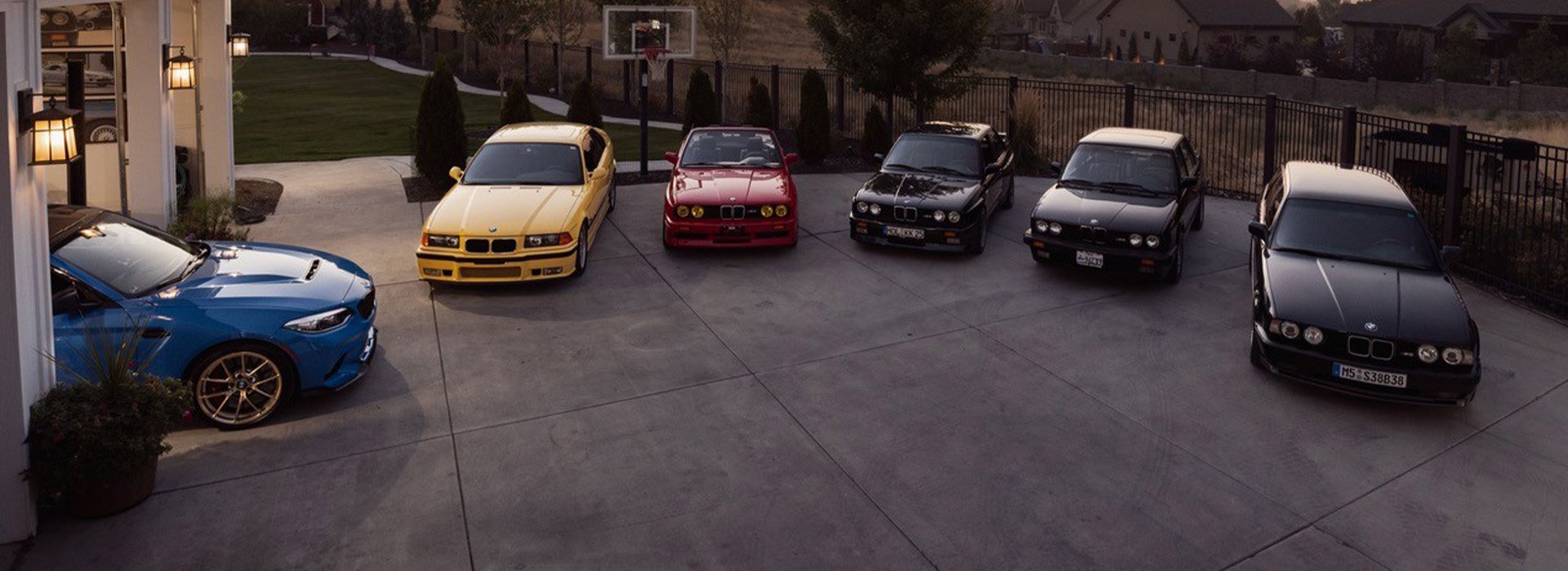 White car background