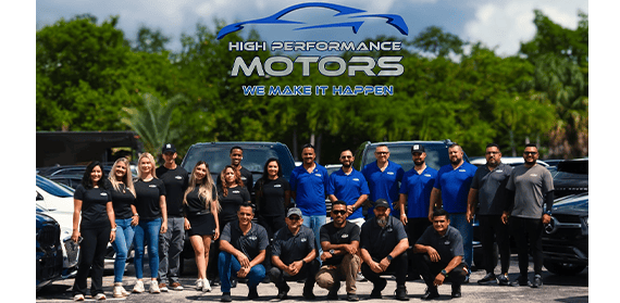 HIGH PERFORMANCE MOTORS logo