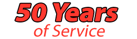 50 Years of Service