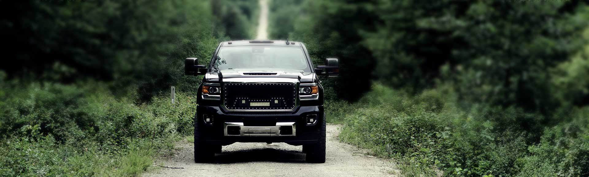 Black SUV background