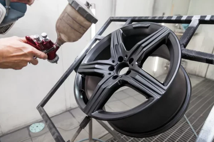 Wheel Refinish One Color