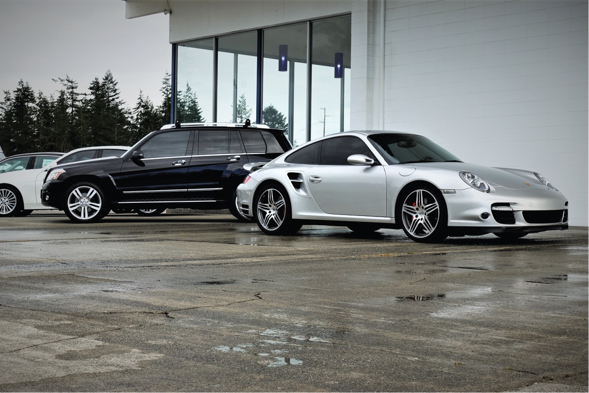 White car background