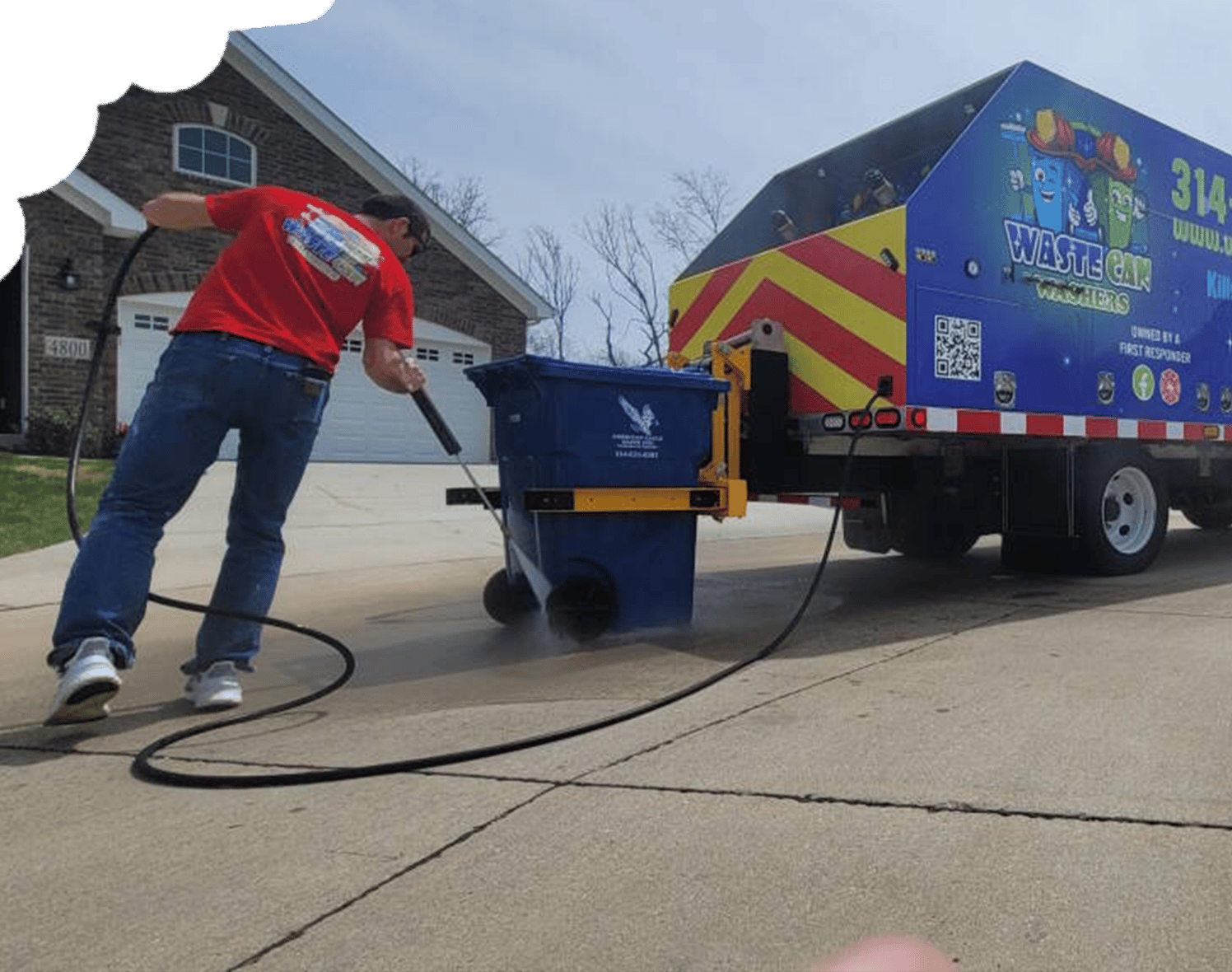 Welcome to Waste Can Washers | Top Pressure Washing in Fenton, MO