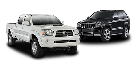 Trucks and SUVs